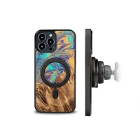 mini: Etui Bewood Unique na iPhone 13 Pro Max - Planets - Merkury z MagSafe (2)