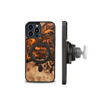mini: Bewood Resin Case - iPhone 13 Pro Max - Orange - MagSafe (2)