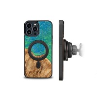 mini: Etui Bewood Unique na iPhone 13 Pro Max - Neons - Tokyo z MagSafe (2)