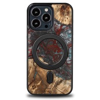 mini: Etui Bewood Unique na iPhone 13 Pro - Planets - Pluton z MagSafe (1)