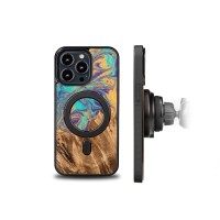 mini: Etui Bewood Unique na iPhone 13 Pro - Planets - Merkury z MagSafe (2)