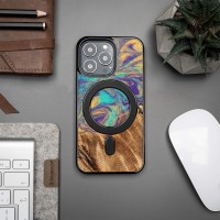 mini: Etui Bewood Unique na iPhone 13 Pro - Planets - Merkury z MagSafe (3)