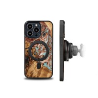 mini: Etui Bewood Unique na iPhone 13 Pro - Planets - Jowisz z MagSafe (2)
