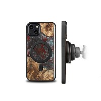 mini: Etui Bewood Unique na iPhone 13 - Planets - Pluton z MagSafe (2)