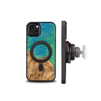mini: Etui Bewood Unique na iPhone 13 - Neons - Tokyo z MagSafe (2)