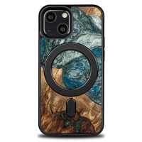 mini: Etui Bewood Unique na iPhone 13 Mini - Planets - Ziemia z MagSafe (1)