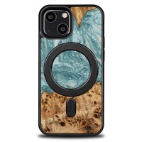 mini: Etui Bewood Unique na iPhone 13 Mini - Planets - Uran z MagSafe (1)