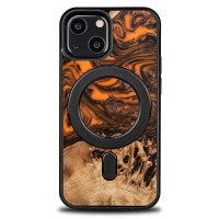 mini: Etui Bewood Unique na iPhone 13 Mini - Orange z MagSafe (1)