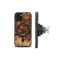 mini: Etui Bewood Unique na iPhone 13 Mini - Orange z MagSafe (2)