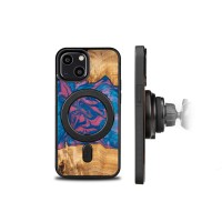 mini: Etui Bewood Unique na iPhone 13 Mini - Neons - Vegas z MagSafe (2)