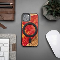 mini: Etui Bewood Unique na iPhone 13 Mini - Neons - Paris z MagSafe (3)