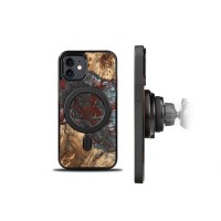 mini: Etui Bewood Unique na iPhone 12 / 12 Pro - Planets - Pluton z MagSafe (2)