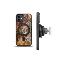 mini: Etui Bewood Unique na iPhone 12 / 12 Pro - Planets - Jowisz z MagSafe (2)