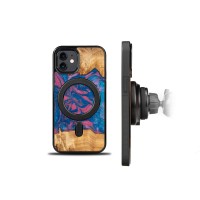 mini: Etui Bewood Unique na iPhone 12 / 12 Pro - Neons - Vegas z MagSafe (2)