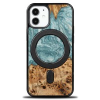 mini: Etui Bewood Unique na iPhone 12 Mini - Planets - Uran z MagSafe (1)
