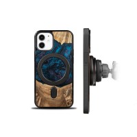 mini: Etui Bewood Unique na iPhone 12 Mini - Planets - Neptun z MagSafe (2)
