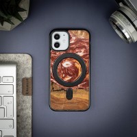 mini: Etui Bewood Unique na iPhone 12 Mini - Planets - Mars z MagSafe (3)