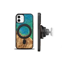 mini: Etui Bewood Unique na iPhone 12 Mini - Neons - Tokyo z MagSafe (2)