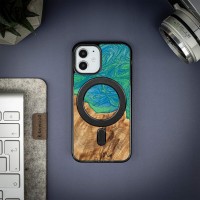 mini: Etui Bewood Unique na iPhone 12 Mini - Neons - Tokyo z MagSafe (3)