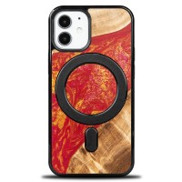 mini: Etui Bewood Unique na iPhone 12 Mini - Neons - Paris z MagSafe (1)