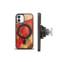mini: Etui Bewood Unique na iPhone 12 Mini - Neons - Paris z MagSafe (2)