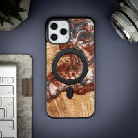mini: Etui Bewood Unique na iPhone 12 Pro Max - Planets - Wenus z MagSafe (3)