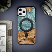 mini: Etui Bewood Unique na iPhone 12 Pro Max - Planets - Uran z MagSafe (3)