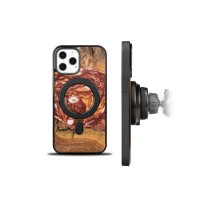 mini: Etui Bewood Unique na iPhone 12 Pro Max - Planets - Mars z MagSafe (2)