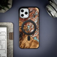 mini: Etui Bewood Unique na iPhone 12 Pro Max - Planets - Jowisz z MagSafe (3)