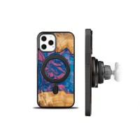 mini: Etui Bewood Unique na iPhone 12 Pro Max - Neons - Vegas z MagSafe (2)