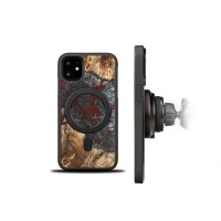 mini: Etui Bewood Unique na iPhone 11 - Planets - Pluton z MagSafe (2)