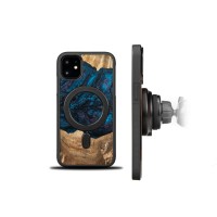 mini: Etui Bewood Unique na iPhone 11 - Planets - Neptun z MagSafe (2)