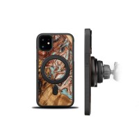 mini: Etui Bewood Unique na iPhone 11 - Planets - Jowisz z MagSafe (2)