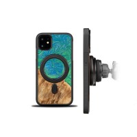 mini: Etui Bewood Unique na iPhone 11 - Neons - Tokyo z MagSafe (2)