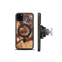 mini: Etui Bewood Unique na iPhone 11 Pro Max - Planets - Wenus z MagSafe (2)