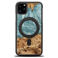 mini: Etui Bewood Unique na iPhone 11 Pro Max - Planets - Uran z MagSafe (1)