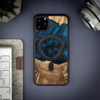 mini: Etui Bewood Unique na iPhone 11 Pro Max - Planets - Neptun z MagSafe (3)