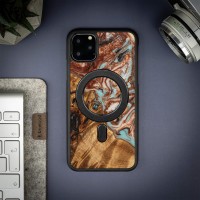 mini: Etui Bewood Unique na iPhone 11 Pro Max - Planets - Jowisz z MagSafe (3)