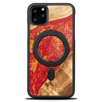 mini: Etui Bewood Unique na iPhone 11 Pro Max - Neons - Paris z MagSafe (1)