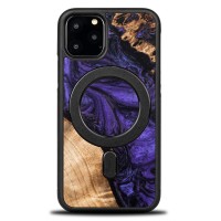 mini: Etui Bewood Unique na iPhone 11 Pro - Violet z MagSafe (1)