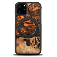 mini: Etui Bewood Unique na iPhone 11 Pro - Orange z MagSafe (1)