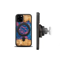 mini: Etui Bewood Unique na iPhone 11 Pro - Neons - Vegas z MagSafe (2)