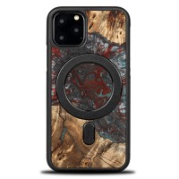 mini: Etui Bewood Unique na iPhone 11 Pro - Planets - Pluton z MagSafe (1)