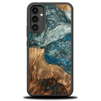 mini: Bewood Resin Case - Samsung Galaxy A34 5G - Planets - Earth (1)