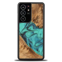 mini: Etui Bewood Unique na Samsung Galaxy S21 Ultra - Turquoise (1)