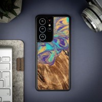 mini: Etui Bewood Unique na Samsung Galaxy S21 Ultra - Planets - Merkury (3)