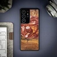 mini: Etui Bewood Unique na Samsung Galaxy S21 Ultra - Planets - Mars (3)