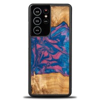 mini: Etui Bewood Unique na Samsung Galaxy S21 Ultra - Neons - Vegas (1)