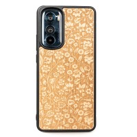 mini: Drewniane Etui Bewood Motorola Edge 30 KWIATY POLNE ANIEGRE (1)