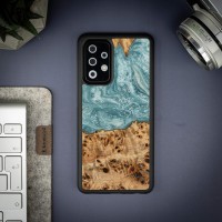 mini: Etui Bewood Unique na Samsung Galaxy A52 5G / A52S 5G - Planets - Uran (3)